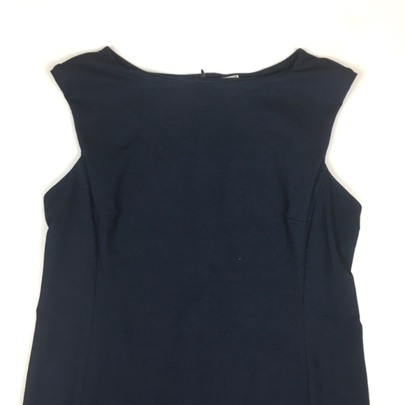 MM Lafleur Dema sheath dress French terry navy - Picture 5 of 9